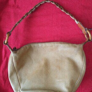 VTG Fossil shoulder bag handbag light cognac